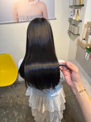 ロング 縮毛矯正/レイヤー カット⭐️SHOTAのヘアスタイル