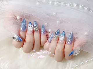 セミロング Hanaai Salon新宿店のネイルデザイン