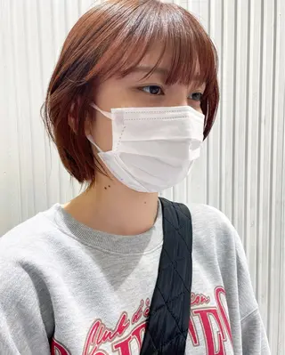 ショート カラー haru/レイヤー/ ウルフのヘアスタイル