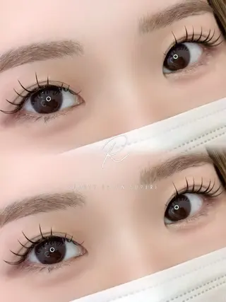 マツエク・マツパ R BEAUTY YUINAのマツエク・マツパデザイン