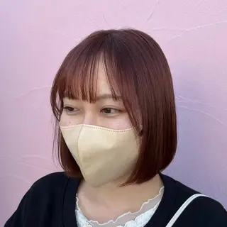 ショート カラー フルールドソレイユ所属・♡ナナコ♡ レイヤー/艶髪のヘアスタイル