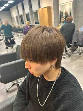 ショート カラー パーマ メンズ メンズ特化 👑YUTAのヘアスタイル