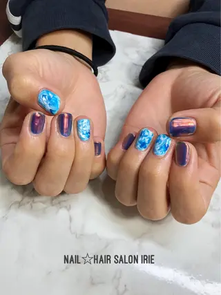 ネイル Hair salon Irie所属・與儀 知佳のネイルデザイン