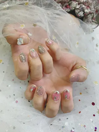 ネイル 🦋ネイルサロン ブラン🌈ゆりのネイルデザイン