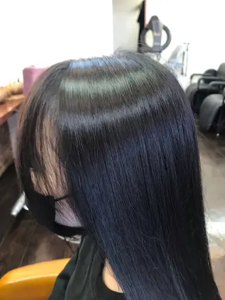 ロング パーマ 桧山 真のヘアスタイル