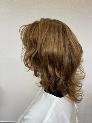 ミディアム E N T E R所属・🌕髪質改善/透明感 @ENTER大名のヘアスタイル