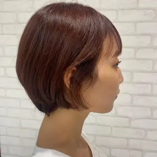 ショート カラー ノンダメージサロンBonheur銀座並木通り店所属・ULTOWA/銀座 ERIのヘアスタイル