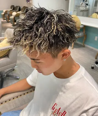 カラー パーマ メンズ 【メンズ専門】 髙橋琉偉のヘアスタイル