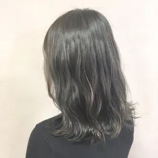 ミディアム カラー ヘアアレンジ 【Sweep】おじま のぞみのヘアスタイル