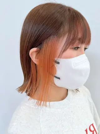 ミディアム ippo アカデミーのヘアスタイル