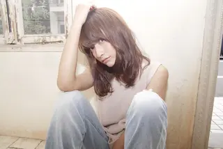 ミディアム セミロング カラー パーマ hair salon RAY所属・田名網 誠司のヘアスタイル