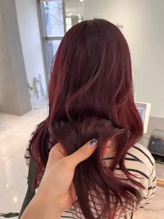 ミディアム stylist ◎RUKI.のヘアスタイル