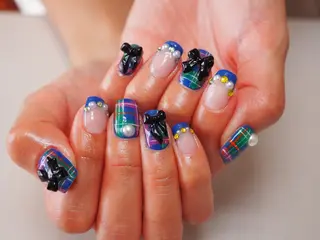 ネイル NAILSTUDIO401所属・ジェルチップ長さだし 専門ネイルサロンのネイルデザイン