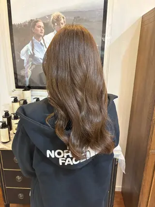 ロング 天野 妃菜のヘアスタイル