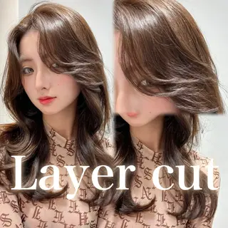 セミロング 原宿/ボブ/髪質 改善/レイヤー/優希のヘアスタイル