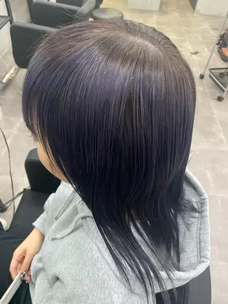 ミディアム カラー Cecil hair所属・yui/パーマ/ メンズカットのヘアスタイル