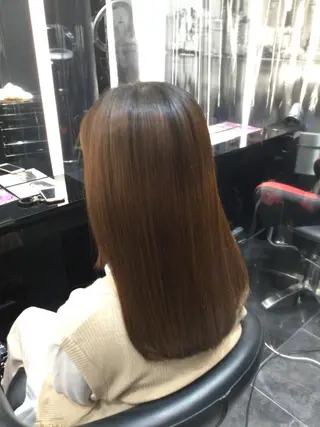 ロング Annon プライベートサロンのヘアスタイル