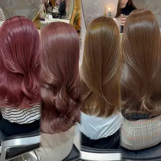 ロング カラー パーマ ヘアアレンジ メンズ キッズ 新宿/小顔レイヤー/ 顔まわり/西慶太朗のヘアスタイル