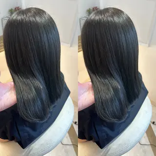 セミロング 🍒しの🍒 ハイトーン/カットのヘアスタイル