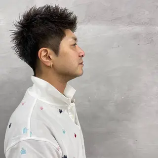 ショート カラー メンズ 田畑 智規のヘアスタイル