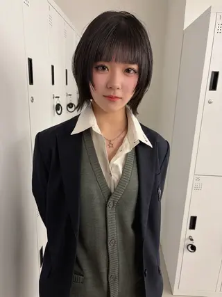 ショート sand osaka所属・きたやまこう /縮毛矯正/髪質改善のヘアスタイル