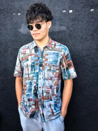 ショート メンズ 大嶋 伸吾のヘアスタイル