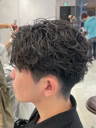 ショート パーマ メンズ メンズ特化🔥 金子直斗のヘアスタイル