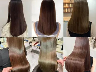 ロング 髪質改善/艶カラー 縮毛矯正/山本由梨のヘアスタイル