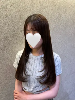 ロング 🩶kanon / 透明感/レイヤー🩶のヘアスタイル