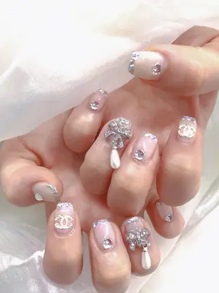 ネイル ラベンダー💖日暮里 ルル💖ネイルのネイルデザイン