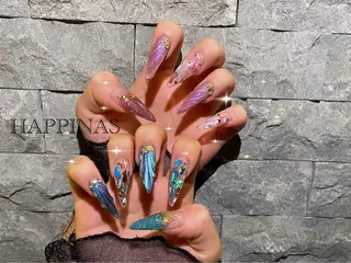 ネイル HAPPINAS Jrネイリスト💅のネイルデザイン