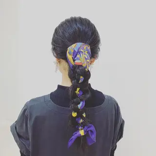 ヘアアレンジ hair design　rapt.所属・原田 穂真のヘアスタイル