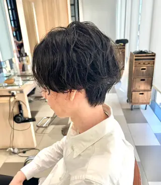 メンズ 壽真央 /ブリーチカラーのヘアスタイル