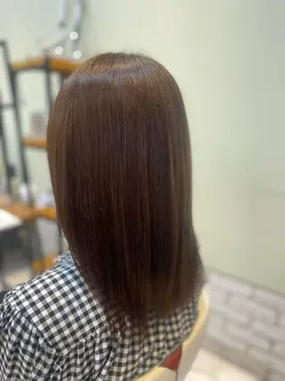 ミディアム すなが/パーマカット モデル募集中のヘアスタイル