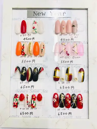 ネイル Beauty Salon Ace（ネイルサロン　エース）所属・池袋フィルイン Ace♡長さだしのネイルデザイン