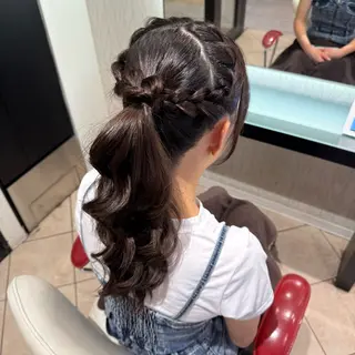 ロング 🎀ヘアアレンジ 🎀ななみのヘアスタイル