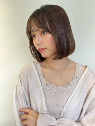 ショート パーマ 小顔カット得意🌟 岩渕麻由のヘアスタイル