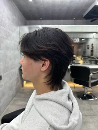 ショート パーマ メンズ 表参道/中明度カラー /レイヤー/Youのヘアスタイル