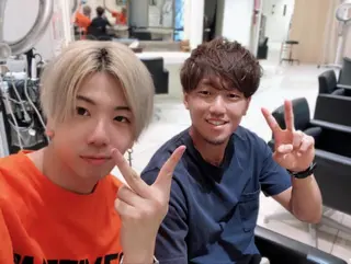 カラー メンズ 韓国カラーエクステ 👑代表渡部雅己👑のヘアスタイル