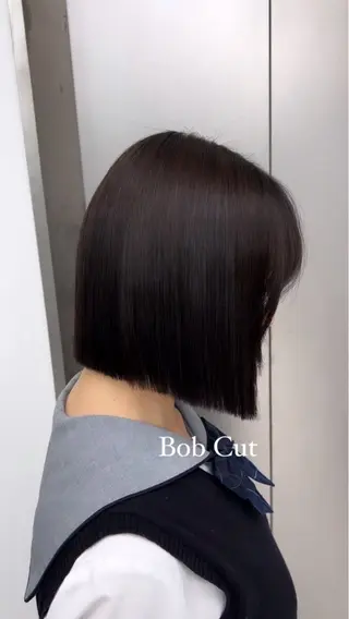 ミディアム ボブ特化 似合わせヘア/かずきのヘアスタイル