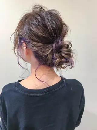 カラー ヘアアレンジ 伊藤 裕貴のヘアスタイル