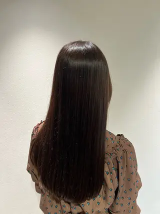 ロング 空 龍之介　カラー 特化/髪質改善/韓国のヘアスタイル