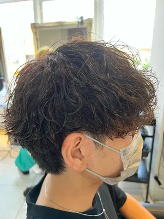 パーマ メンズ パーマ特化美容師 茂木広幸のヘアスタイル