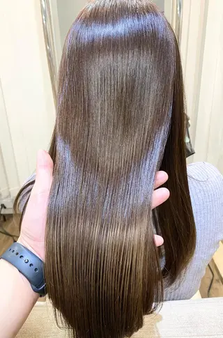 セミロング カラー パーマ ヘアアレンジ RecheRche【池袋】所属・👑指名率No.1 👑坂口飛翔のヘアスタイル