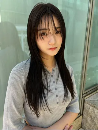 ロング レディースカット🎀 NANAHAのヘアスタイル