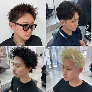 パーマ メンズ 土岐 仁/メンズ専門 パーマ特化美容師🌀のヘアスタイル