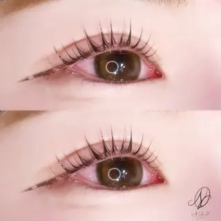 マツエク・マツパ 大阪梅田 ナシェル Kako🦋のマツエク・マツパデザイン