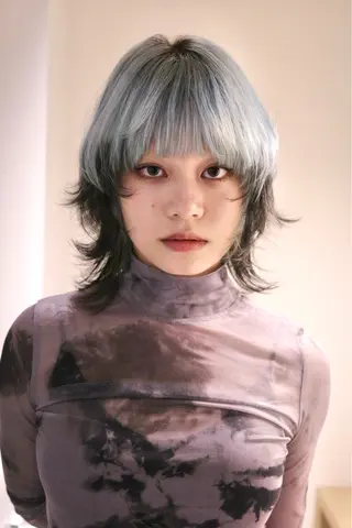 ショート カラー Hair & make Lamp所属・梅田のブリーチ特化 美容師KAI🥰のヘアスタイル