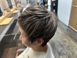 ショート ウノプリール　京橋店所属・西本 緋那乃のヘアスタイル