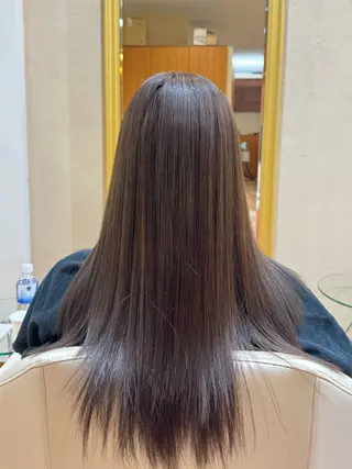 カラー さとう りほのヘアスタイル